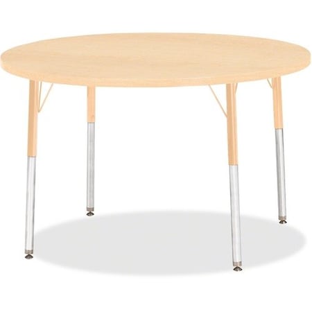 Jonti-Craft TABLE, ACTIVITY, 42inRND, MAPLE JNT6468JCA251